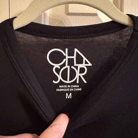 Chaser “Stay In & Drink Champagne” Graphic Tee Size Medium (Never Worn) - Picture 4 of 5